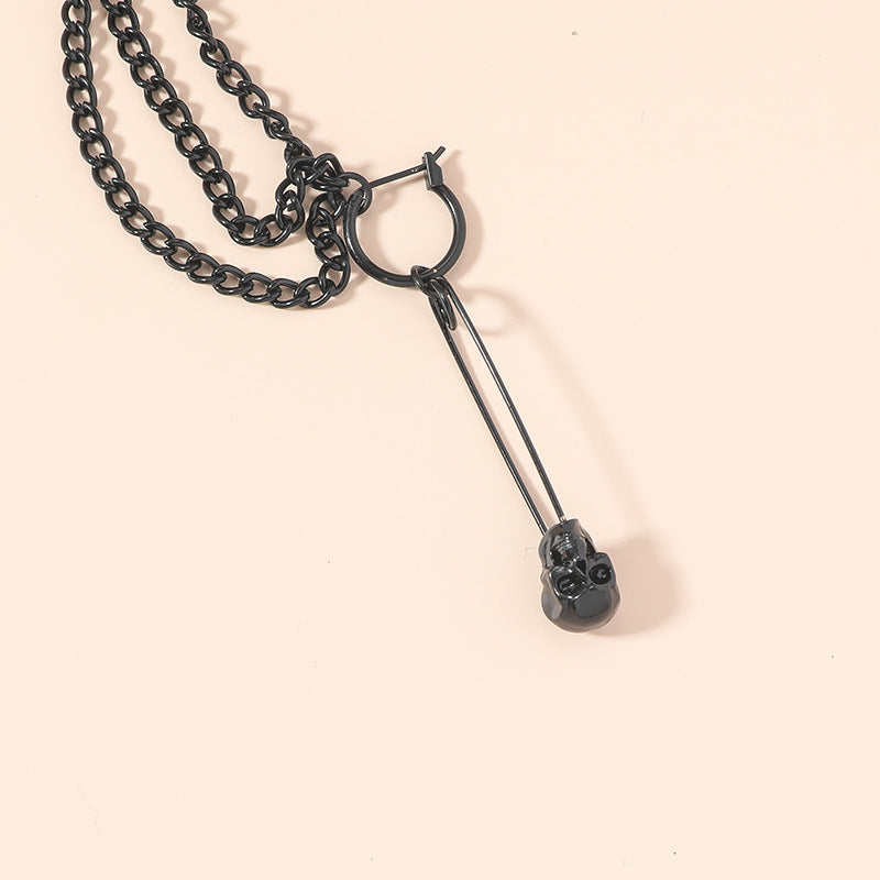 Wholesale Vintage Statemente Punk Chain Alloy Earrings